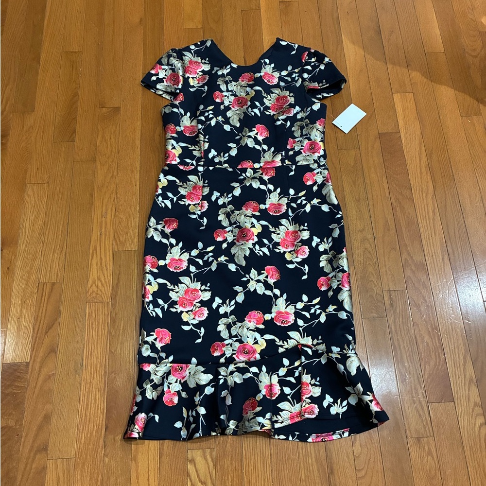 NWT floral sexy pin-up style dress size 14 by Alexa B Nites
